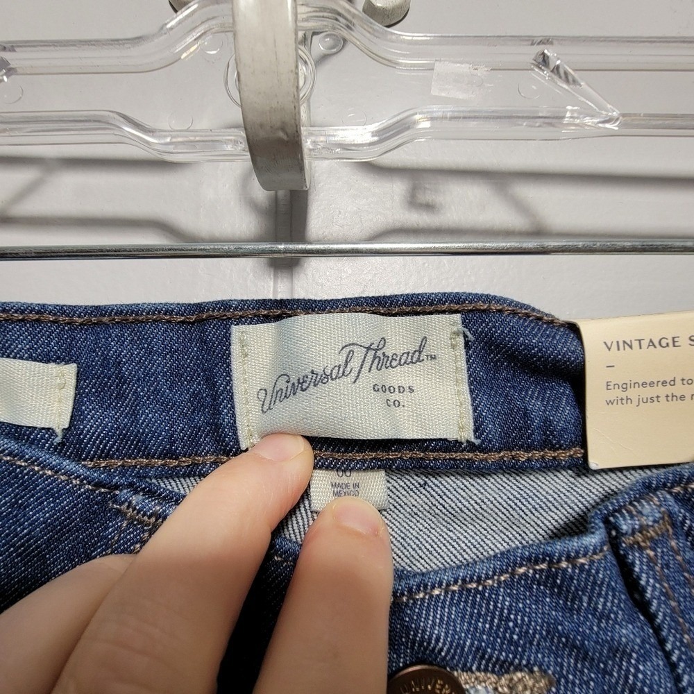 Universal Thread Blue Jeans Vintage Bootcut Flare 00 - Picture 2 of 5